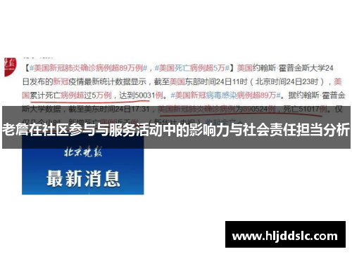 老詹在社区参与与服务活动中的影响力与社会责任担当分析
